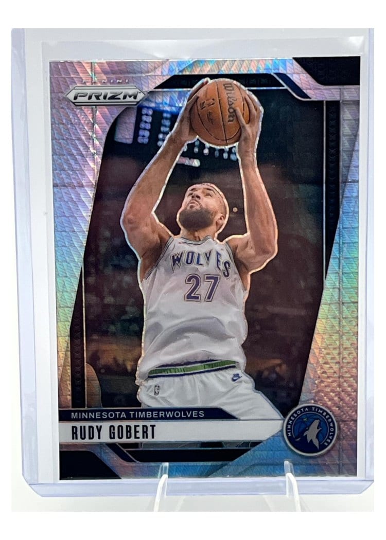 2024-25 Panini Prizm Base Set Rudy Gobert #159 card