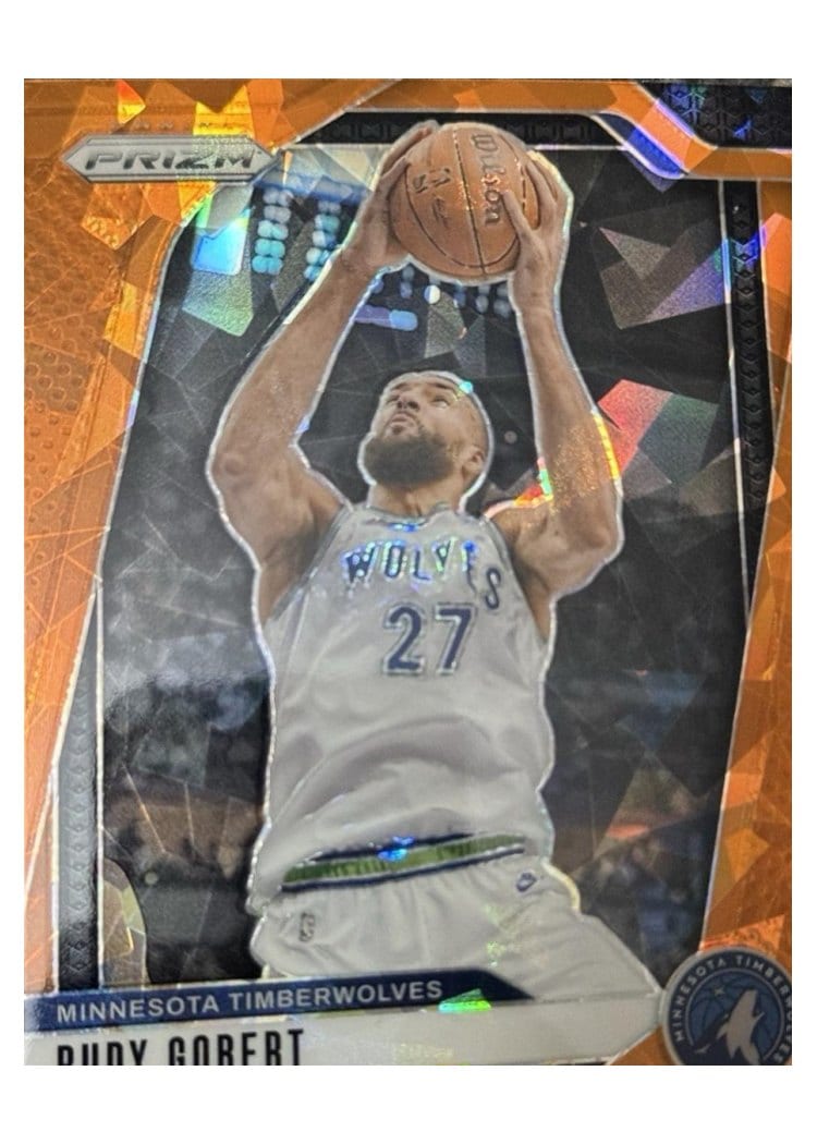 2024-25 Panini Prizm Base Set Rudy Gobert #159 card