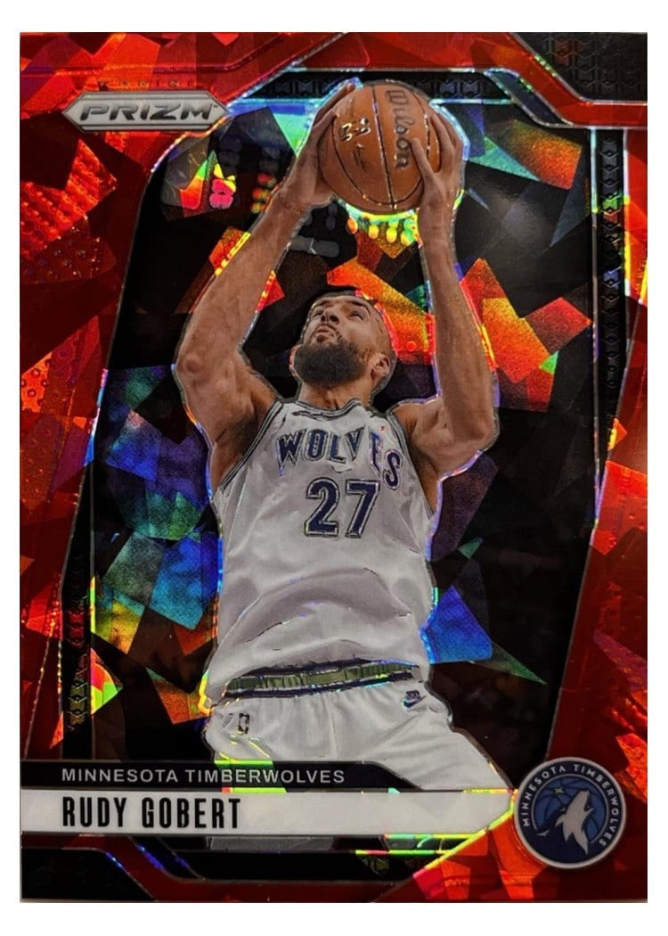 2024-25 Panini Prizm Base Set Rudy Gobert #159 card