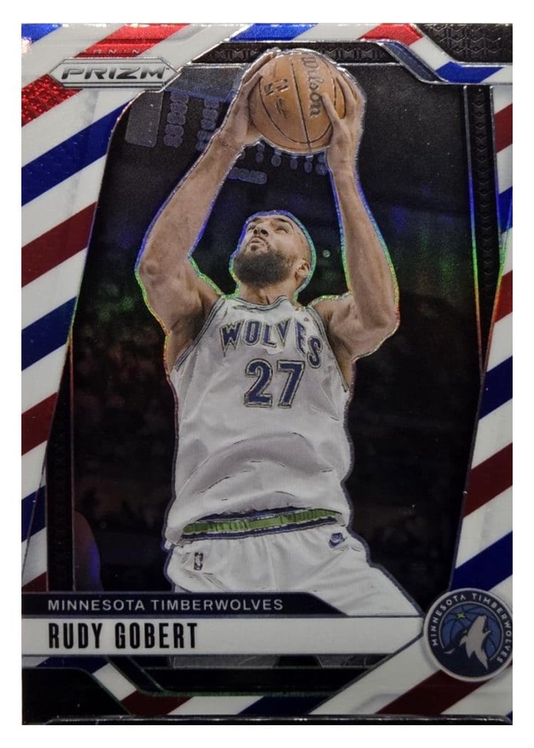 2024-25 Panini Prizm Base Set Rudy Gobert #159 card