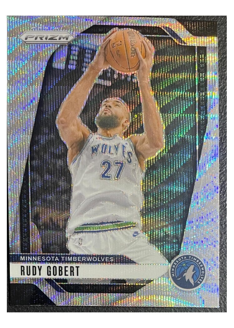 2024-25 Panini Prizm Base Set Rudy Gobert #159 card