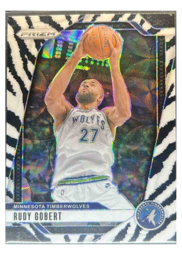 2024-25 Panini Prizm Base Set Rudy Gobert #159 card