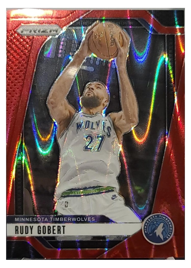 2024-25 Panini Prizm Base Set Rudy Gobert #159 card