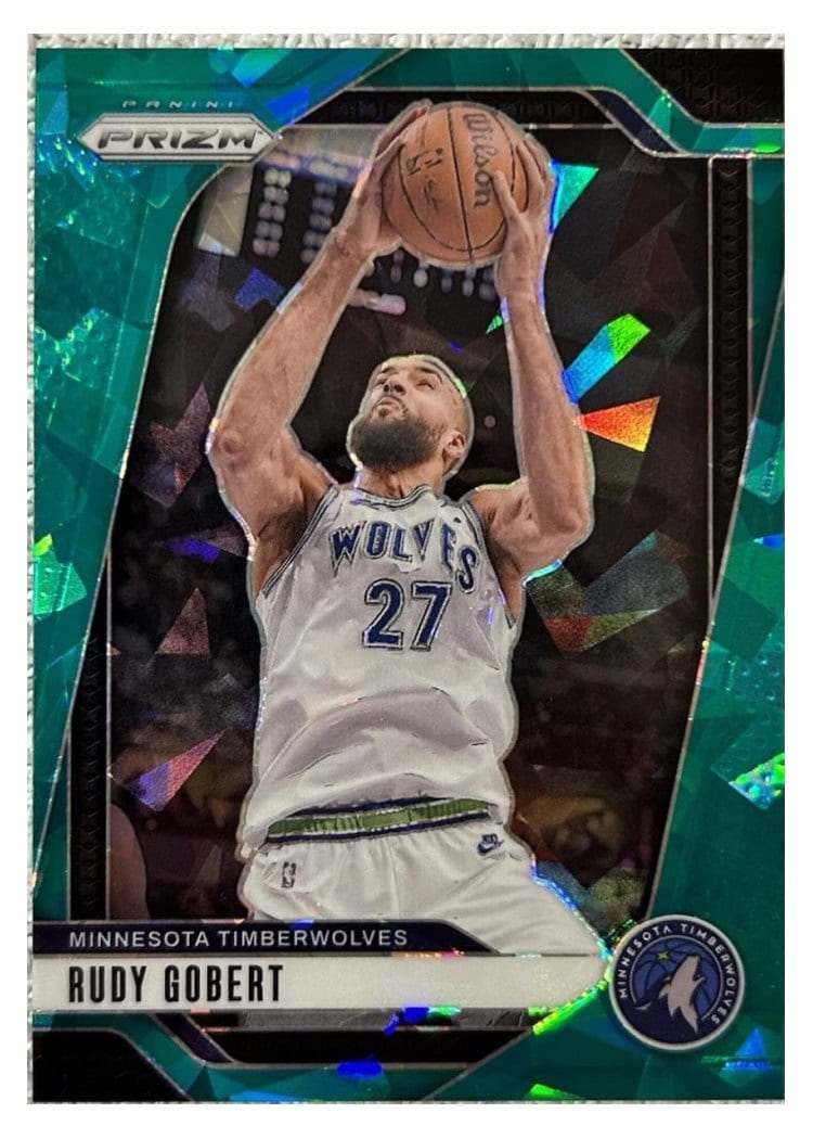 2024-25 Panini Prizm Base Set Rudy Gobert #159 card