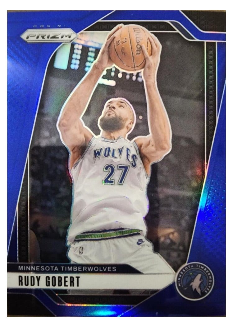 2024-25 Panini Prizm Base Set Rudy Gobert #159 card