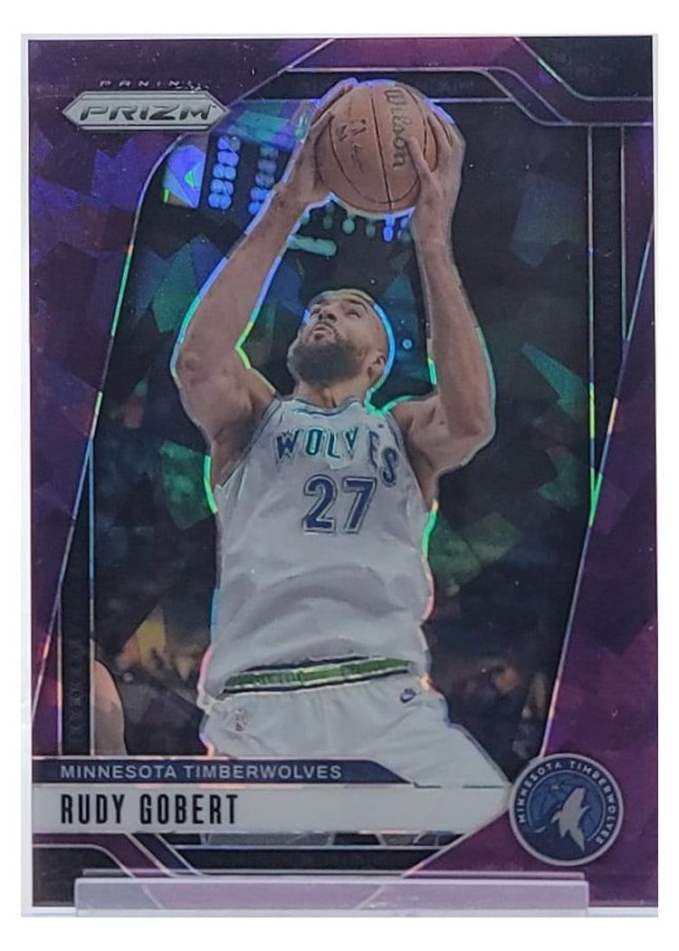 2024-25 Panini Prizm Base Set Rudy Gobert #159 card