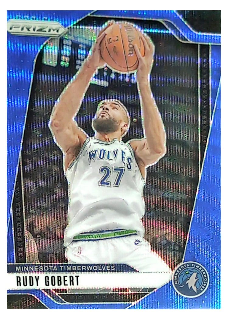 2024-25 Panini Prizm Base Set Rudy Gobert #159 card