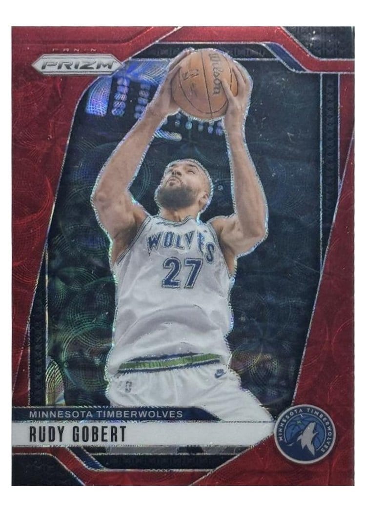 2024-25 Panini Prizm Base Set Rudy Gobert #159 card