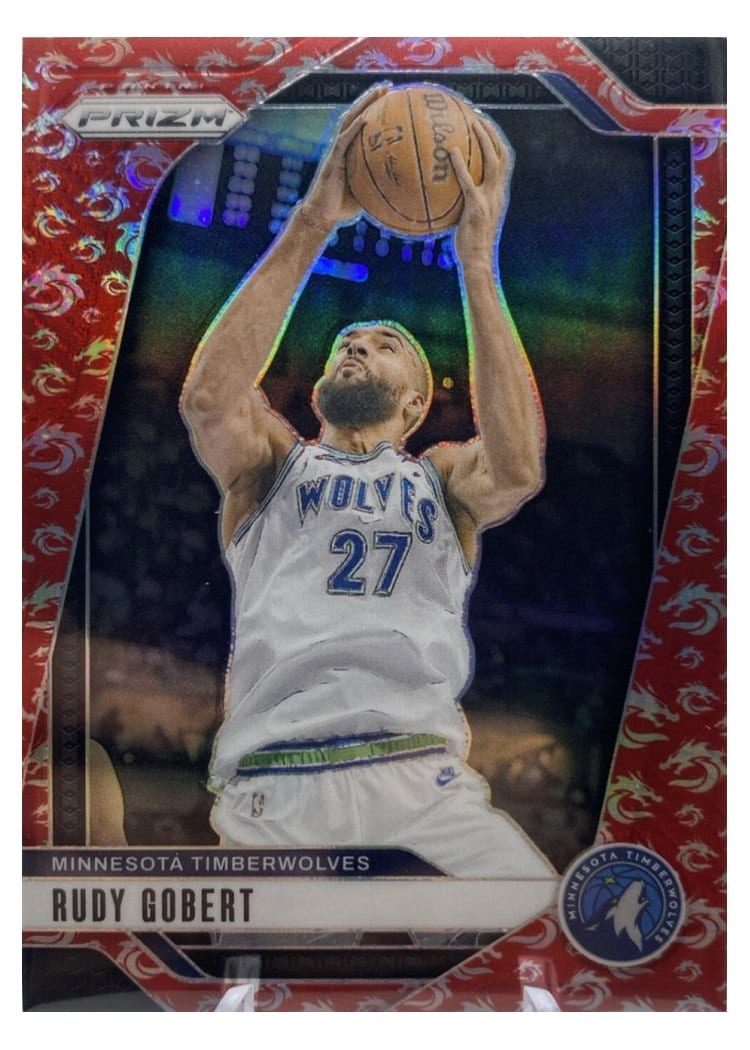 2024-25 Panini Prizm Base Set Rudy Gobert #159 card
