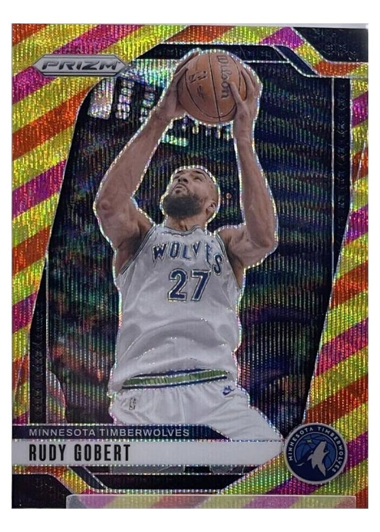 2024-25 Panini Prizm Base Set Rudy Gobert #159 card