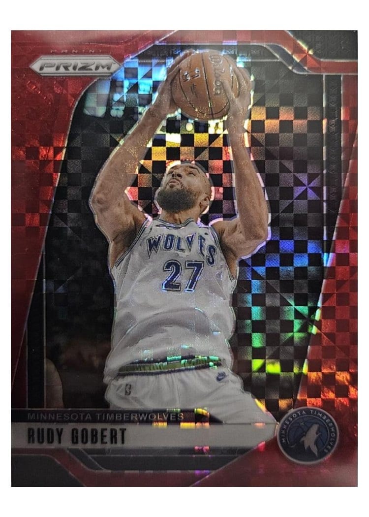 2024-25 Panini Prizm Base Set Rudy Gobert #159 card