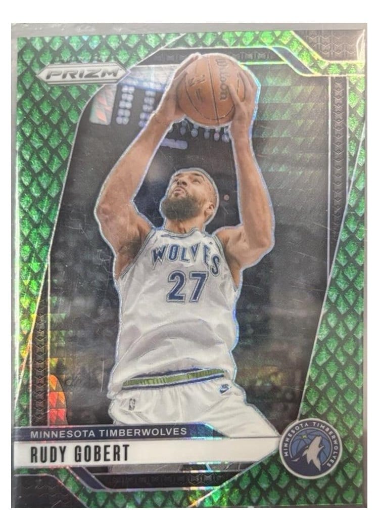 2024-25 Panini Prizm Base Set Rudy Gobert #159 card