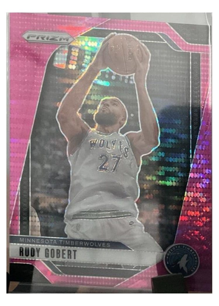 2024-25 Panini Prizm Base Set Rudy Gobert #159 card