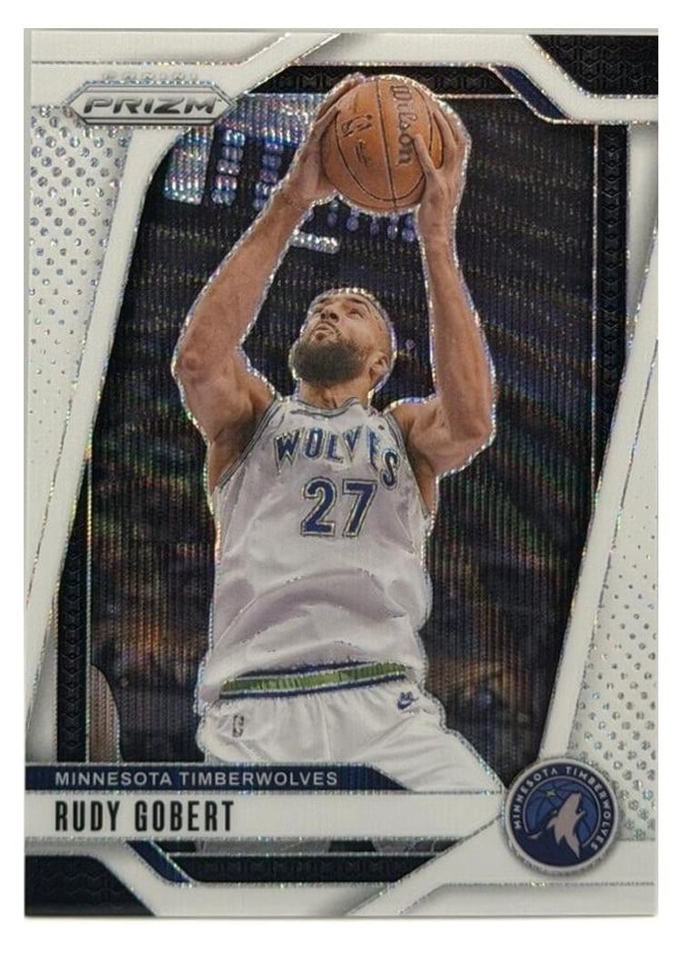 2024-25 Panini Prizm Base Set Rudy Gobert #159 card