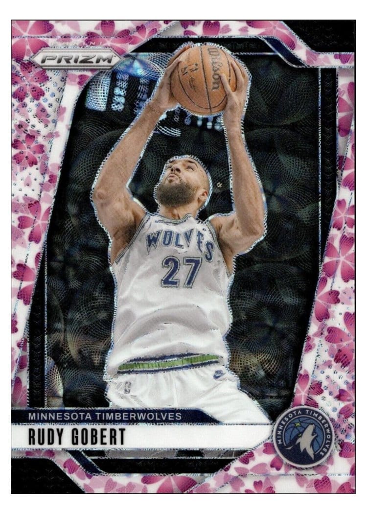 2024-25 Panini Prizm Base Set Rudy Gobert #159 card