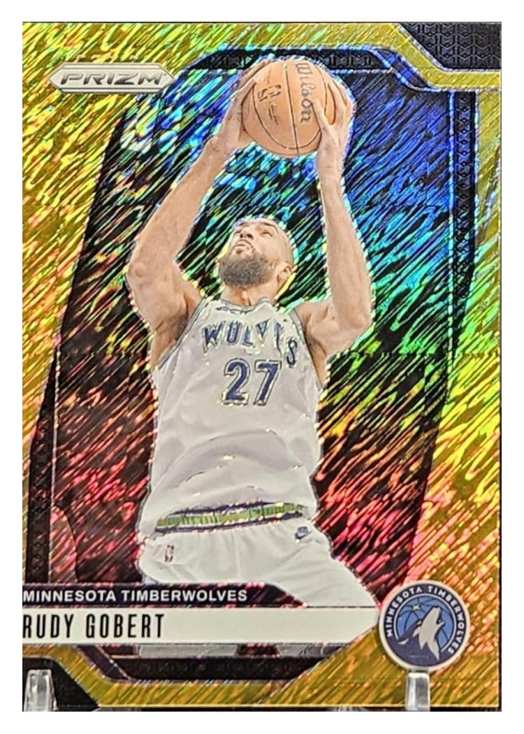 2024-25 Panini Prizm Base Set Rudy Gobert #159 card