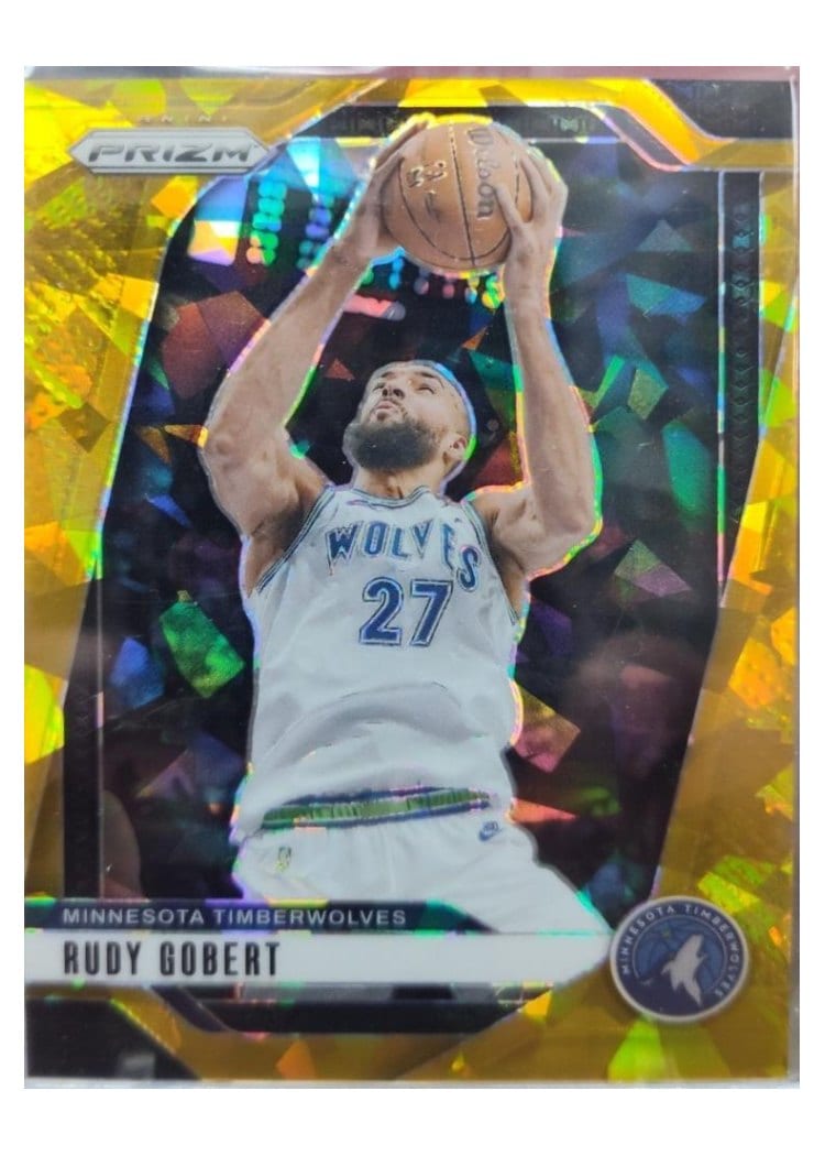 2024-25 Panini Prizm Base Set Rudy Gobert #159 card