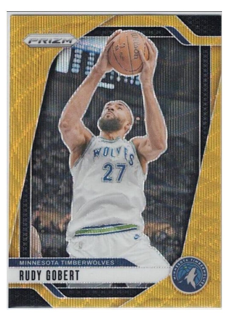 2024-25 Panini Prizm Base Set Rudy Gobert #159 card