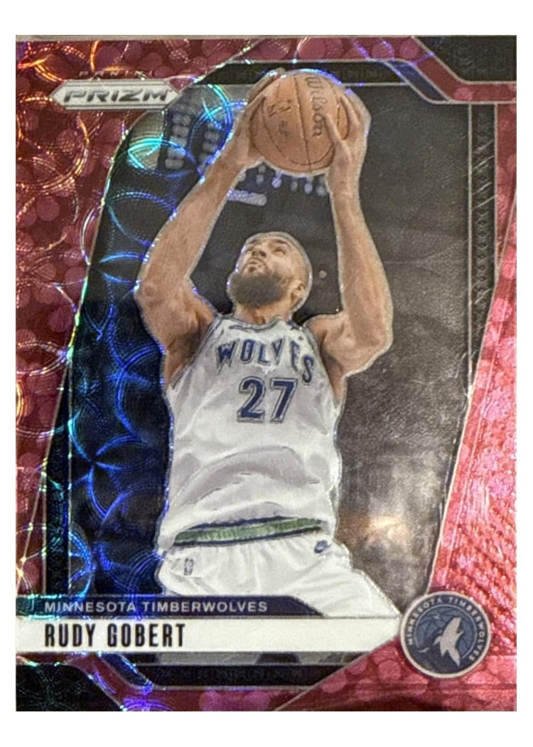 2024-25 Panini Prizm Base Set Rudy Gobert #159 card