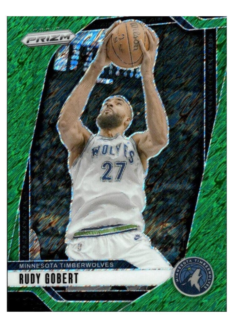 2024-25 Panini Prizm Base Set Rudy Gobert #159 card