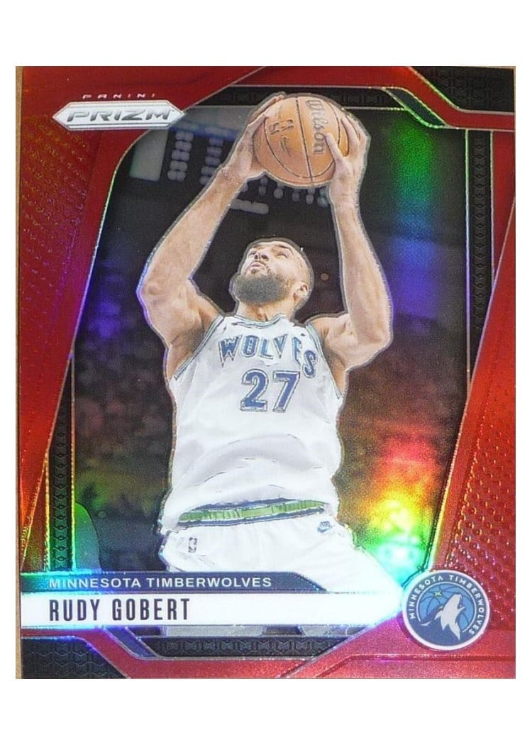 2024-25 Panini Prizm Base Set Rudy Gobert #159 card