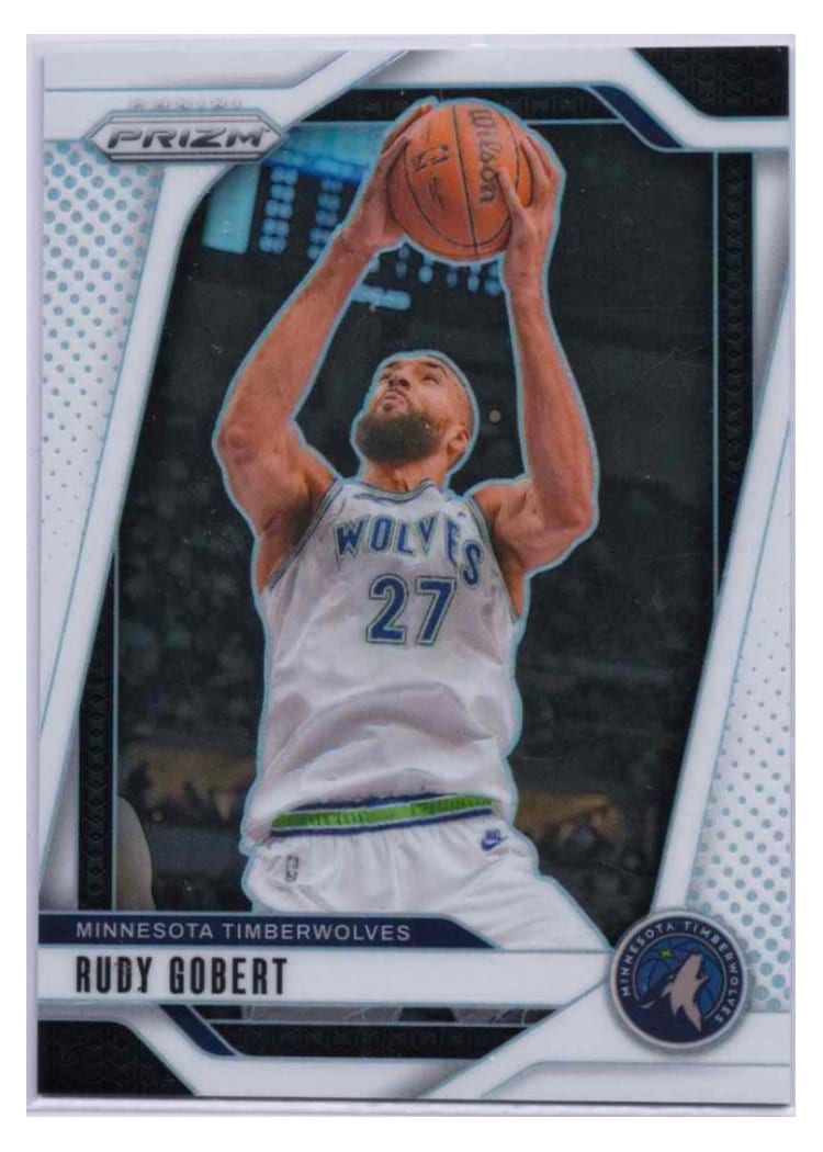 2024-25 Panini Prizm Base Set Rudy Gobert #159 card