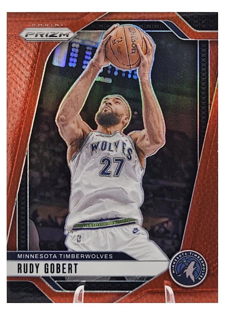 2024-25 Panini Prizm Base Set Rudy Gobert #159 card