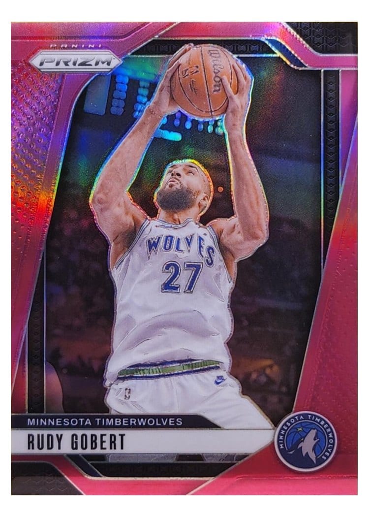 2024-25 Panini Prizm Base Set Rudy Gobert #159 card