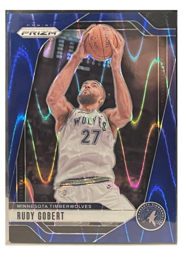 2024-25 Panini Prizm Base Set Rudy Gobert #159 card