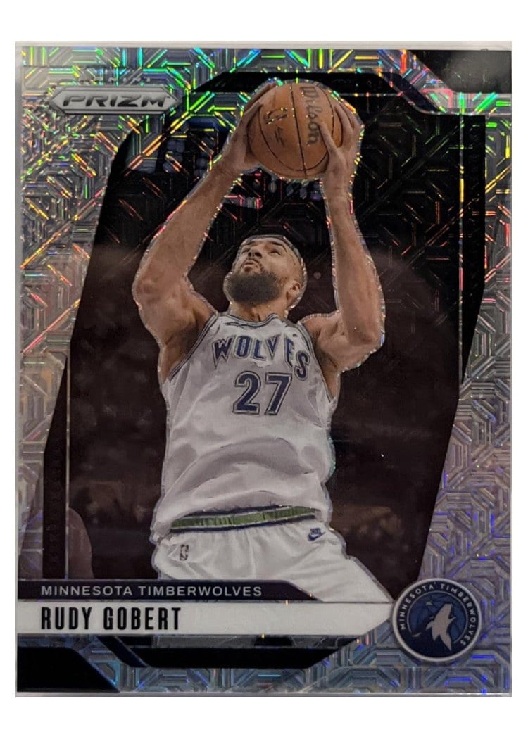 2024-25 Panini Prizm Base Set Rudy Gobert #159 card
