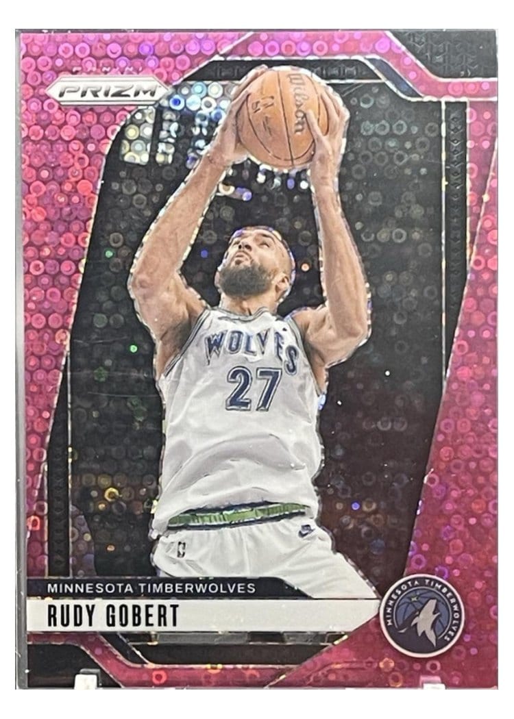 2024-25 Panini Prizm Base Set Rudy Gobert #159 card