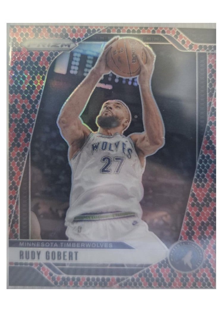 2024-25 Panini Prizm Base Set Rudy Gobert #159 card