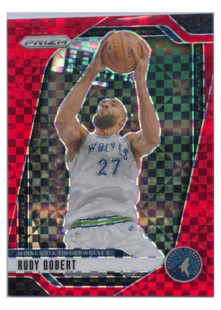 2024-25 Panini Prizm Base Set Rudy Gobert #159 card