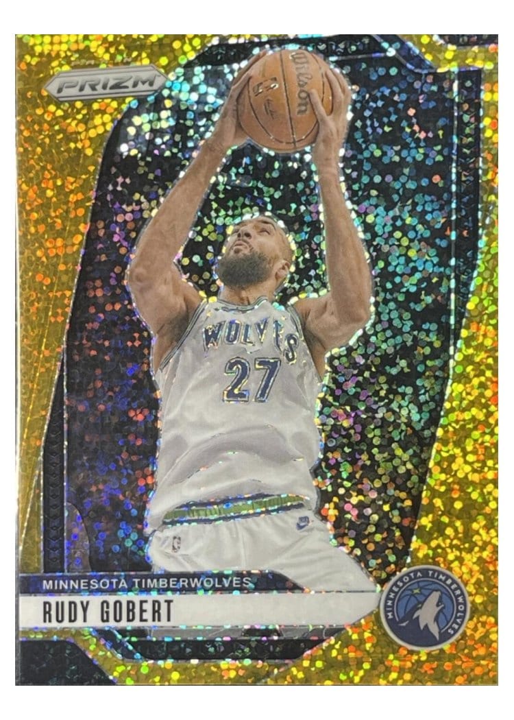 2024-25 Panini Prizm Base Set Rudy Gobert #159 card