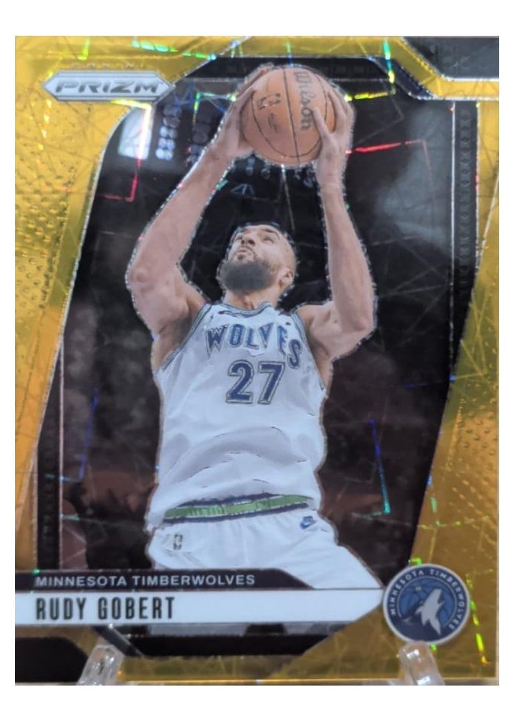 2024-25 Panini Prizm Base Set Rudy Gobert #159 card