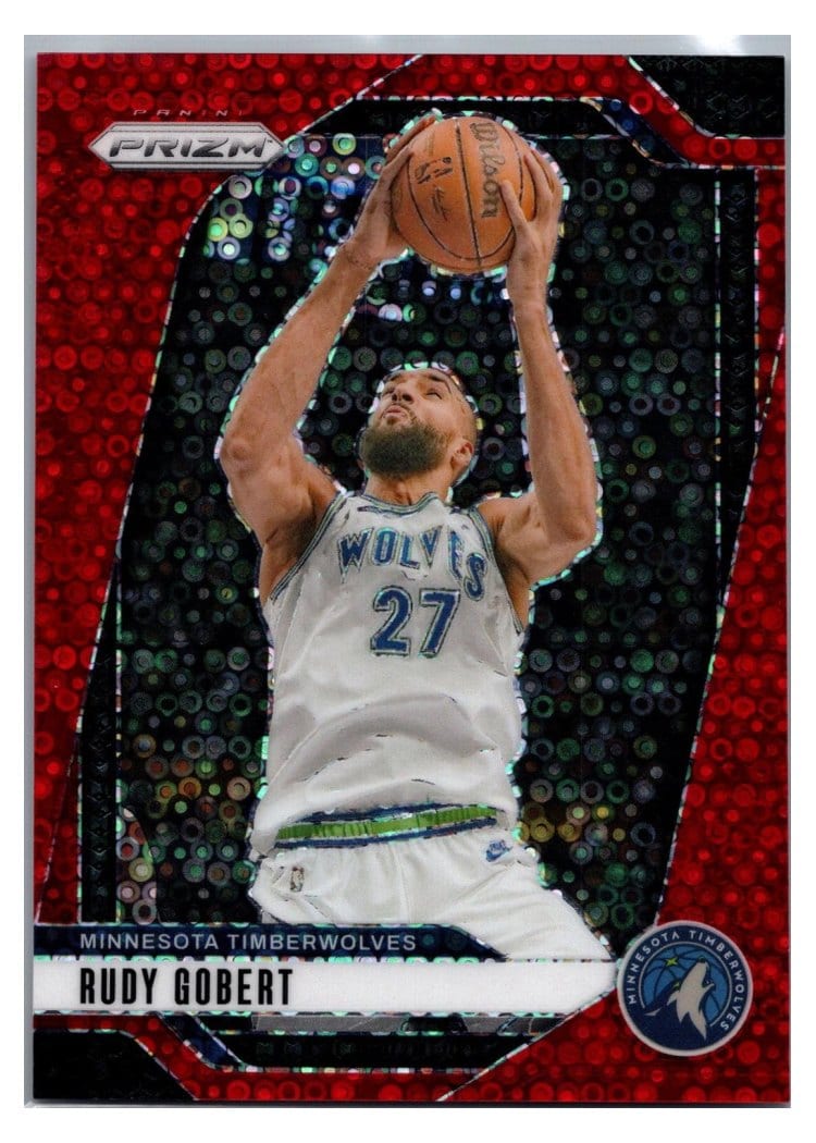2024-25 Panini Prizm Base Set Rudy Gobert #159 card
