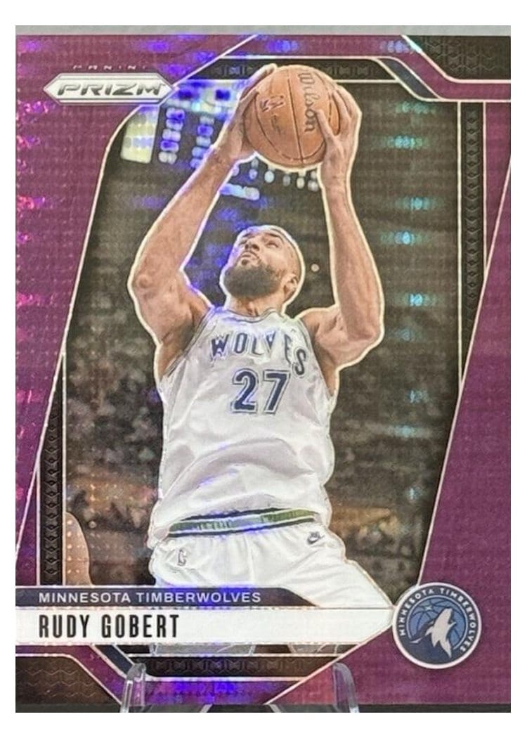 2024-25 Panini Prizm Base Set Rudy Gobert #159 card