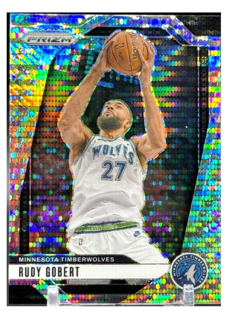 2024-25 Panini Prizm Base Set Rudy Gobert #159 card