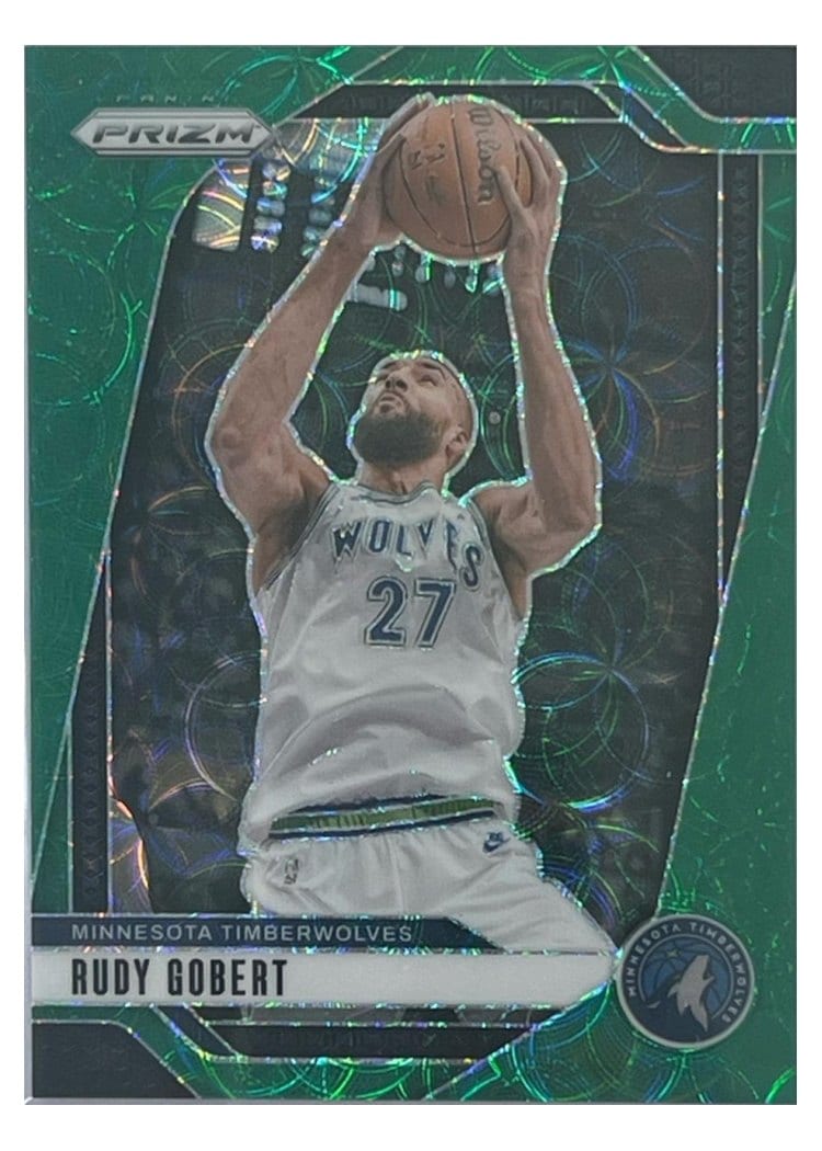 2024-25 Panini Prizm Base Set Rudy Gobert #159 card