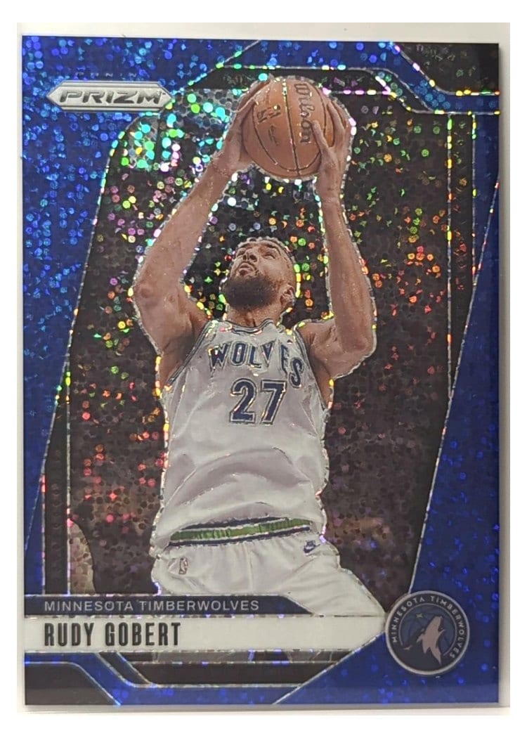 2024-25 Panini Prizm Base Set Rudy Gobert #159 card
