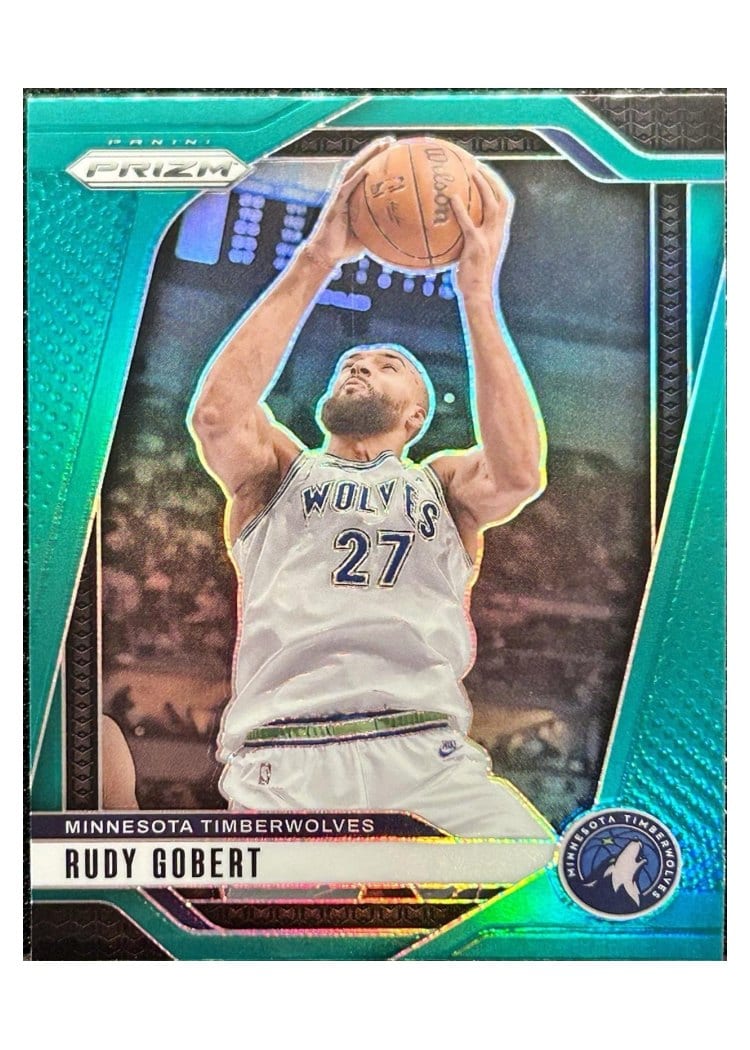 2024-25 Panini Prizm Base Set Rudy Gobert #159 card