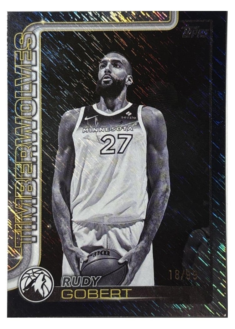 2025-26 Topps Base Set Rudy Gobert #111 card