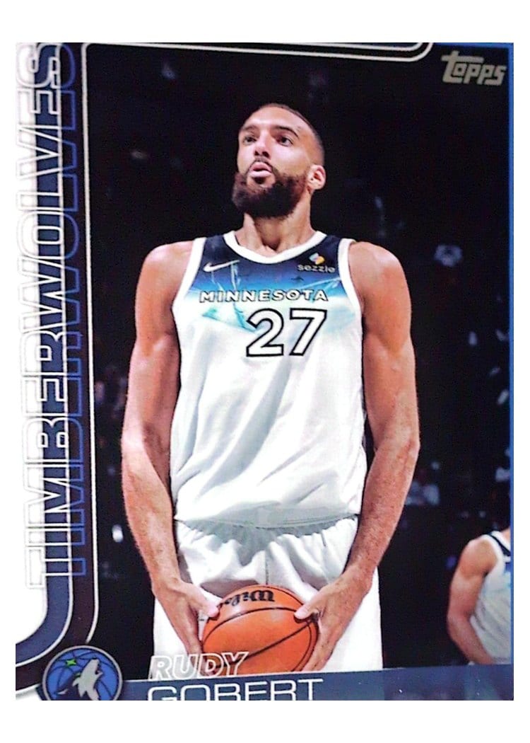 2025-26 Topps Base Set Rudy Gobert #111 card