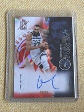 2025-26 Topps Signature Class Veteran Class Chrome Autographs Rudy Gobert #VCC-RG card