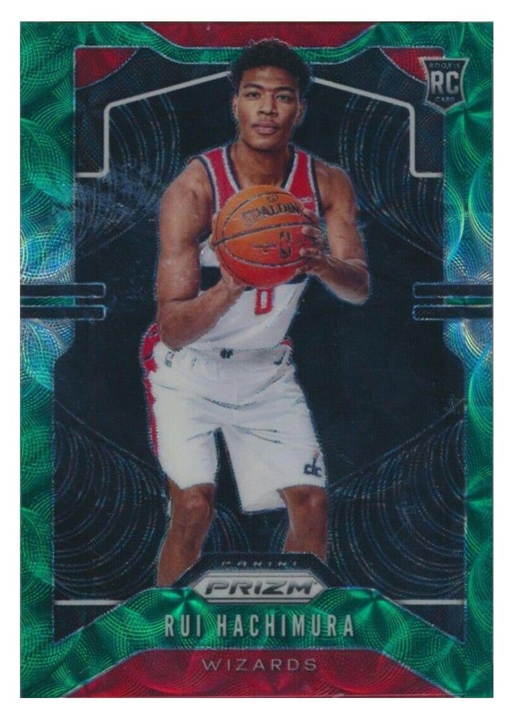 2019-20 Panini Prizm Base Set Rui Hachimura #255 card