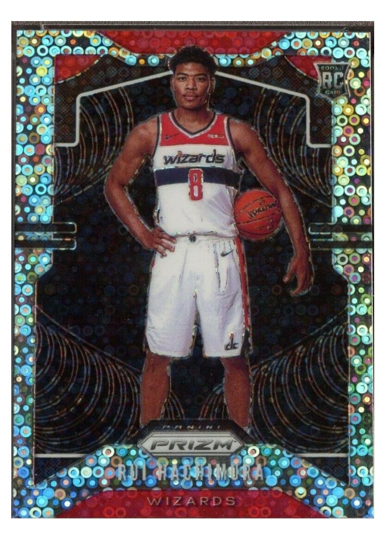 2019-20 Panini Prizm Base Set Rui Hachimura #255 card