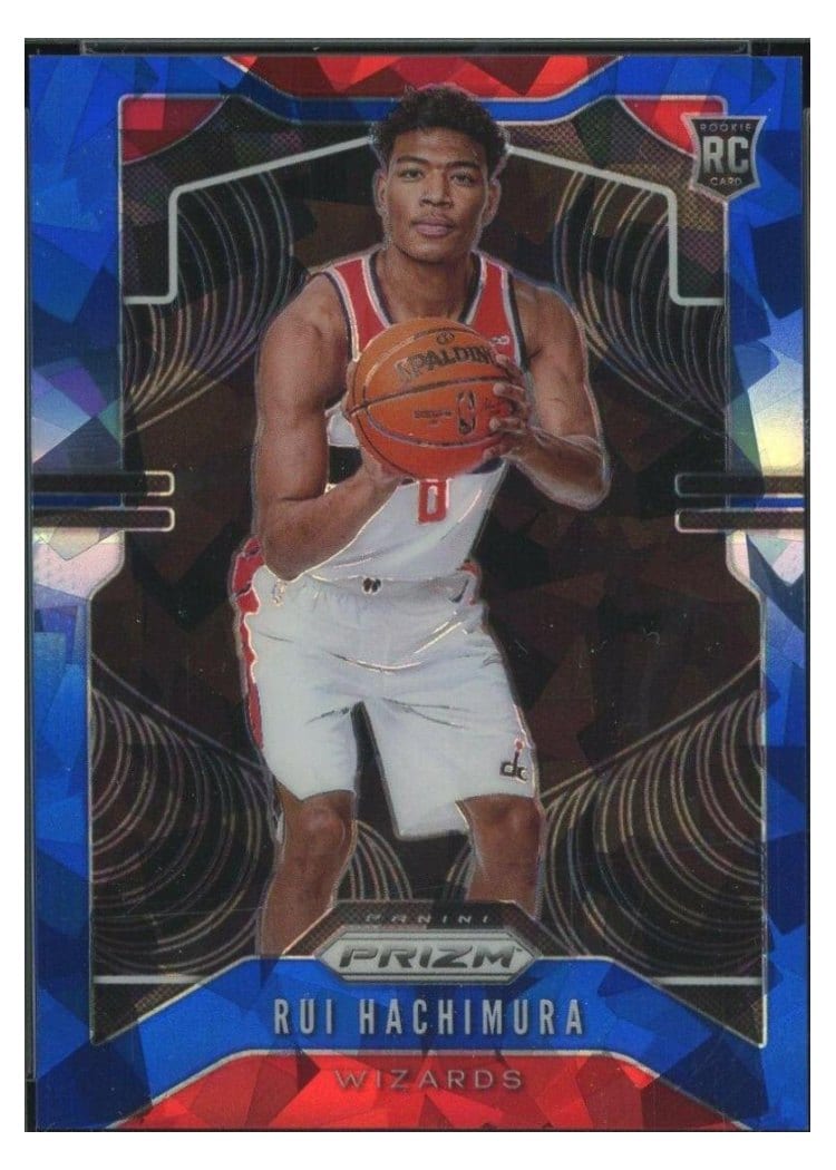 2019-20 Panini Prizm Base Set Rui Hachimura #255 card