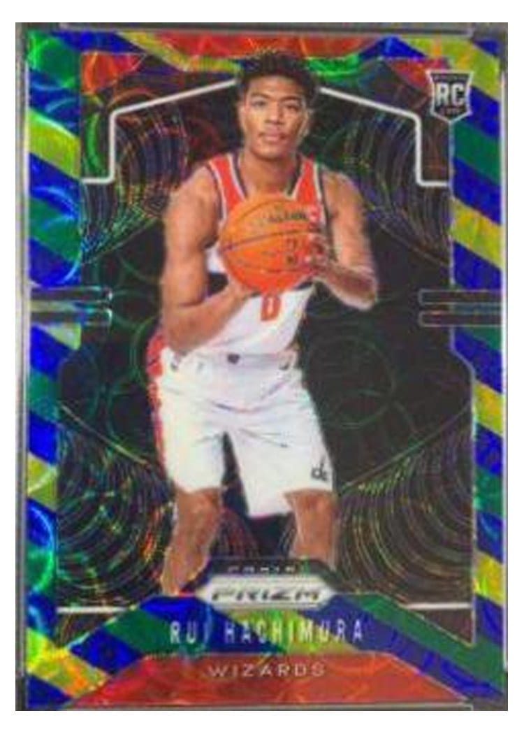 2019-20 Panini Prizm Base Set Rui Hachimura #255 card