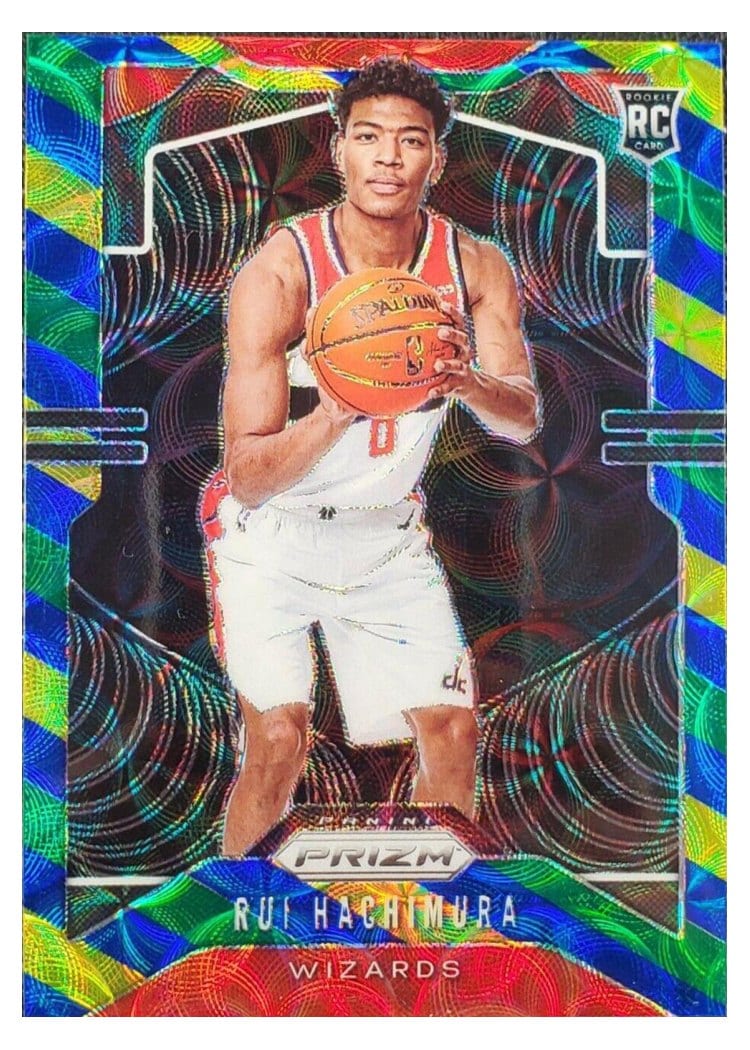 2019-20 Panini Prizm Base Set Rui Hachimura #255 card