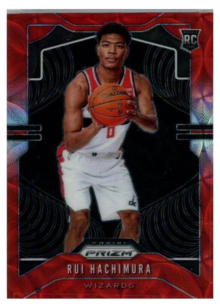 2019-20 Panini Prizm Base Set Rui Hachimura #255 card